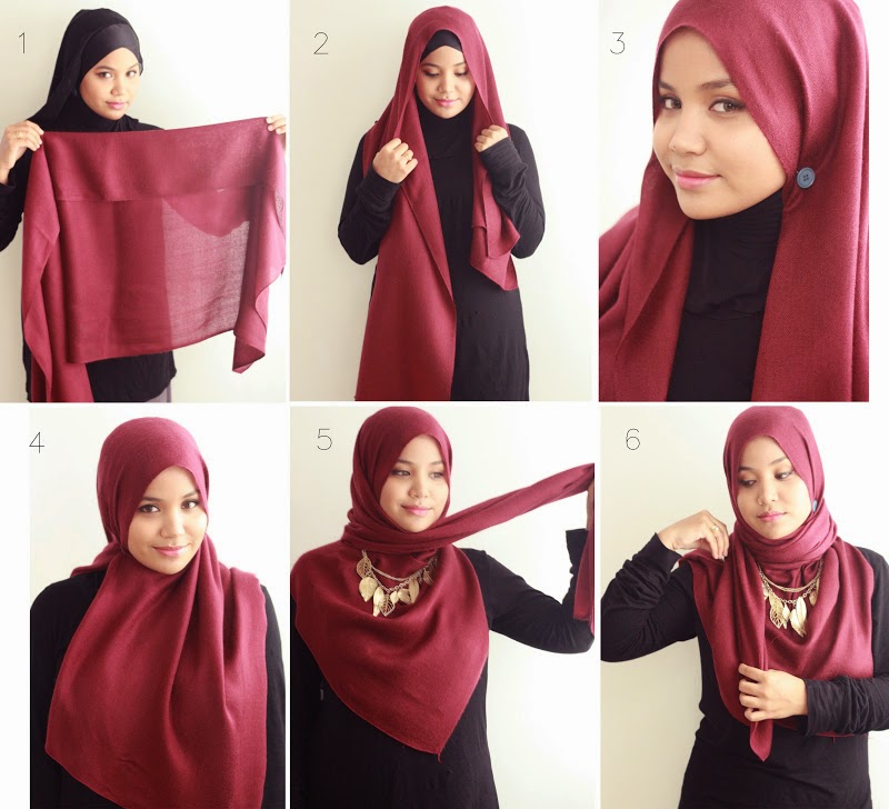 how to wear hijab in trendy styles