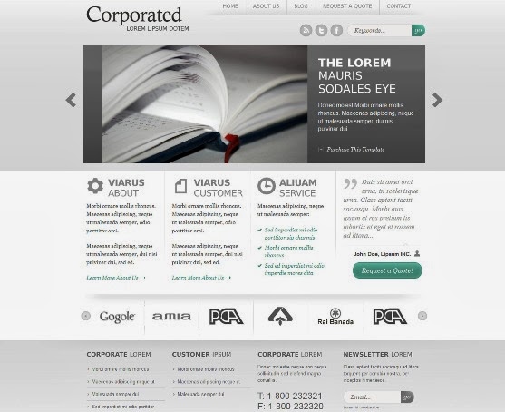 Corporated HTML Template