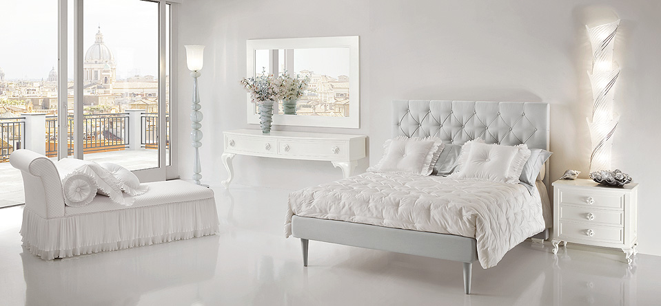 Decoración: dormitorios color blanco | Ideas para decorar, diseñar y