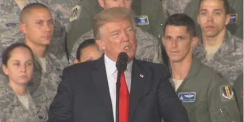 President Trump Full Speech to U.S. Military @ Joint Base Andrews