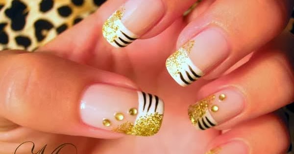 Gold Leaf Nail Designs - wide 8