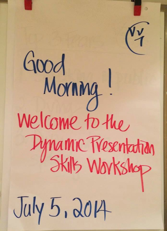 July 5 Dynamic Presentation Skills Workshop