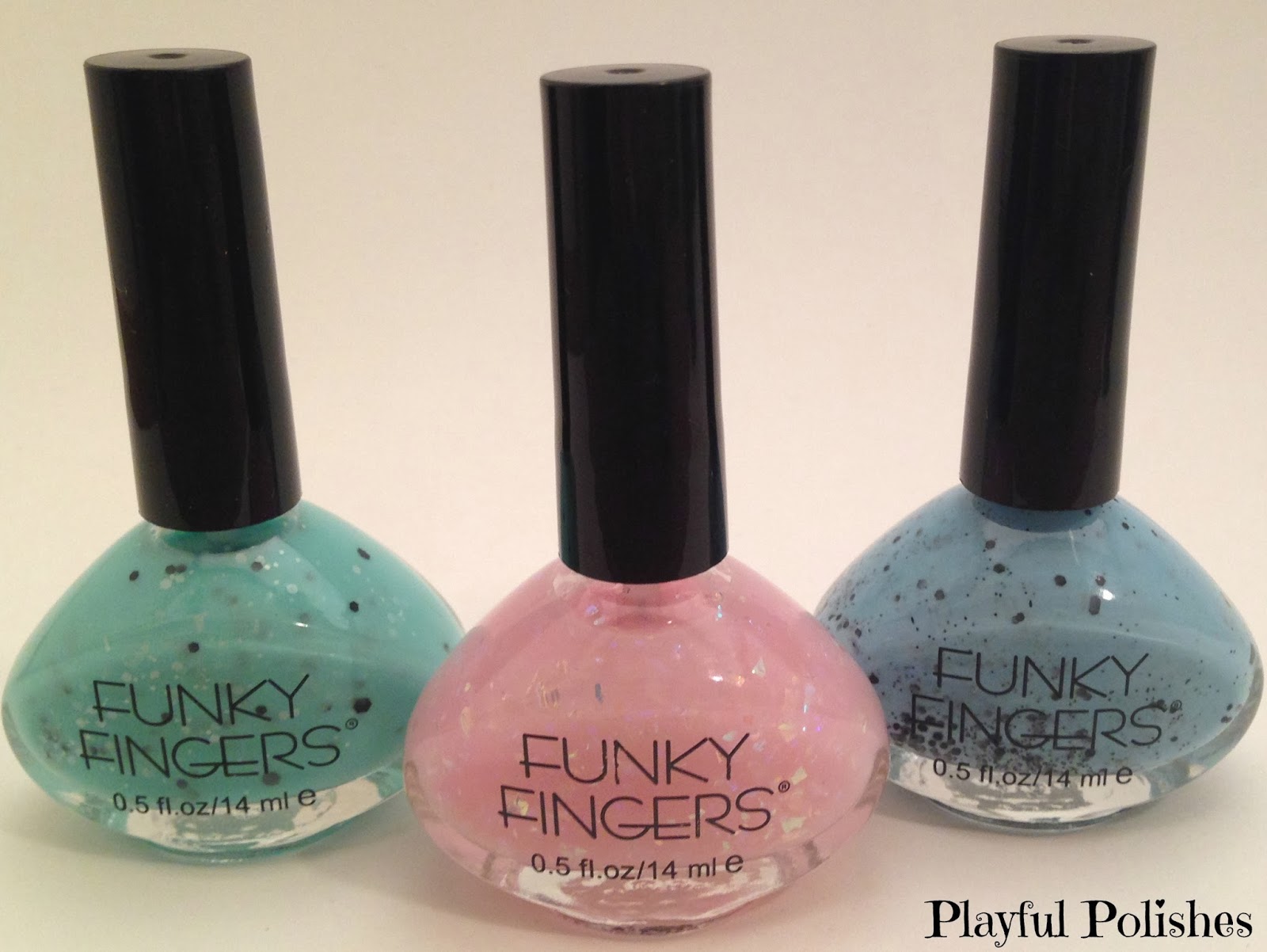Playful Polishes FUNKY FINGERS SWATCH & REVIEW