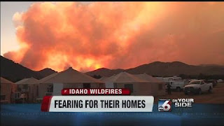 Beaver Creek Fire in Idaho