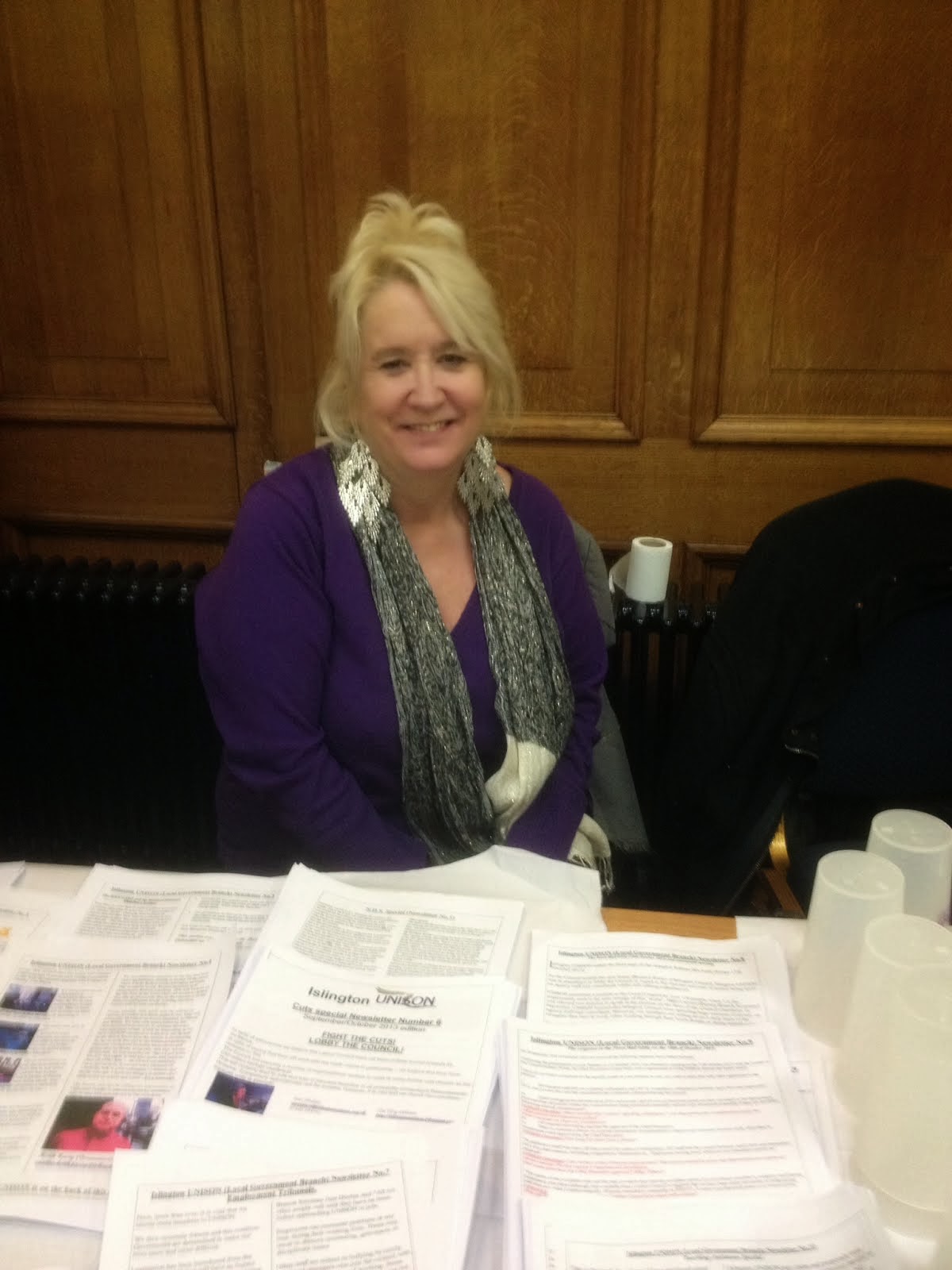 Jane at the International day of the disabled