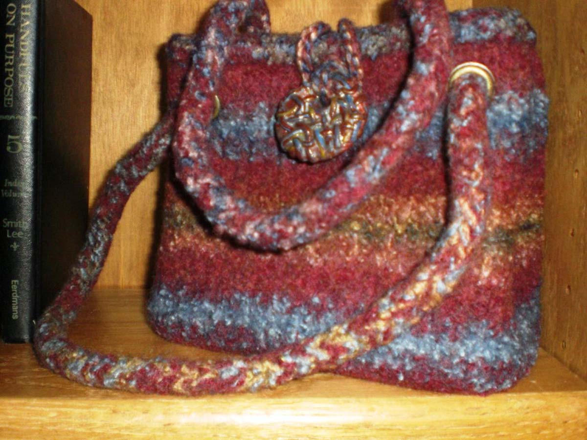 3 knitting sisters Purse Straps Handles for Knit Felt Purses