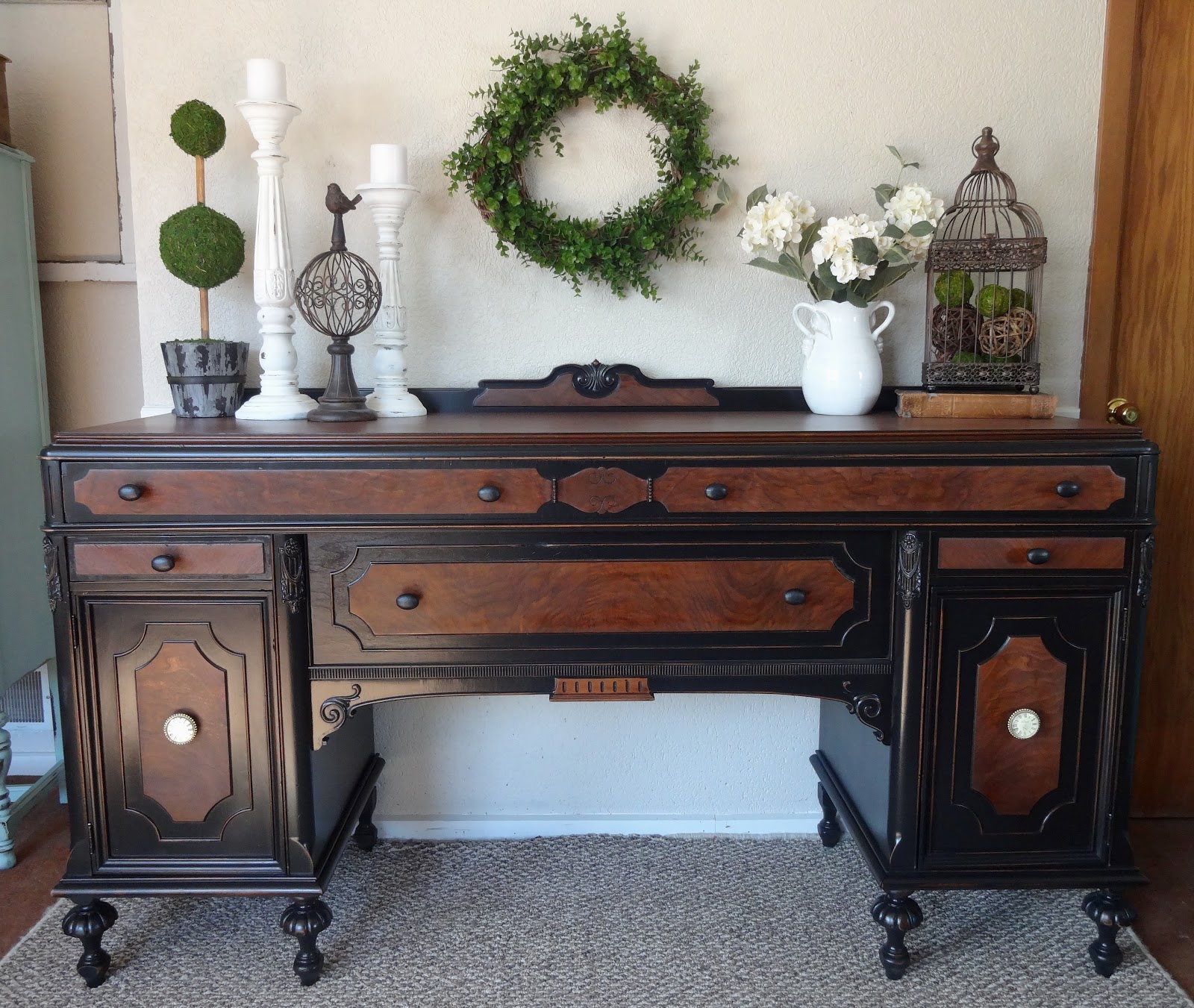 {createinspire} Antique Buffet Makeover