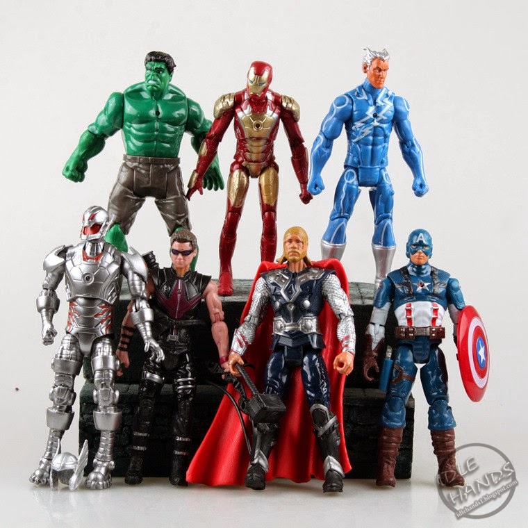 Idle Hands Those Amazing Avengers Age of Ultron Bootleg Action Figures