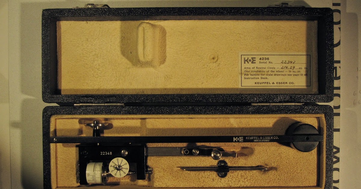 aerialcopper Polar Planimeter and How To Calibrate