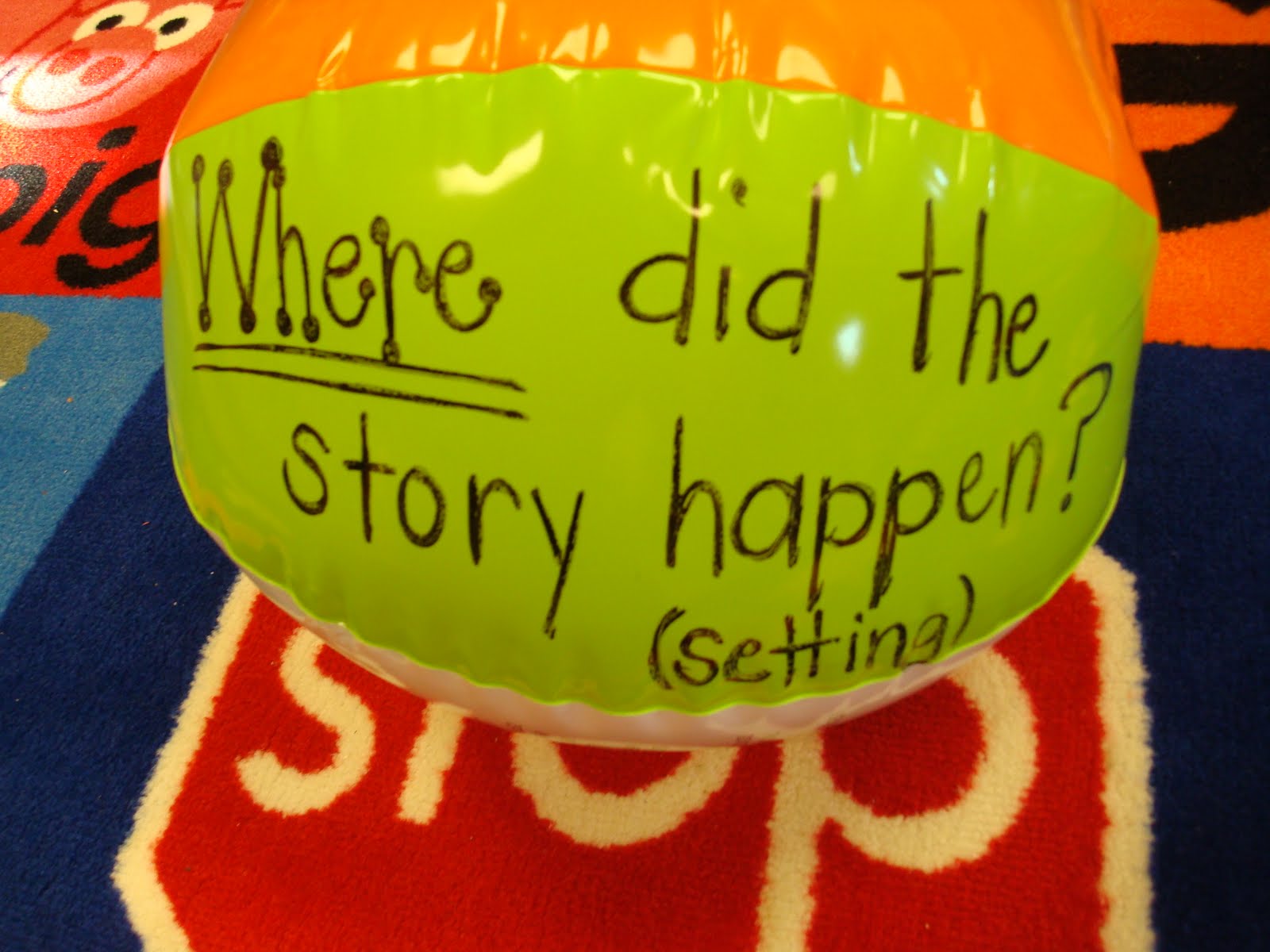 Mrs. Newberry's Nook Beach Ball Reading Comprehension