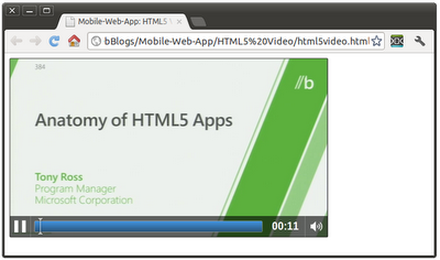 video on HTML5 video on HTML5