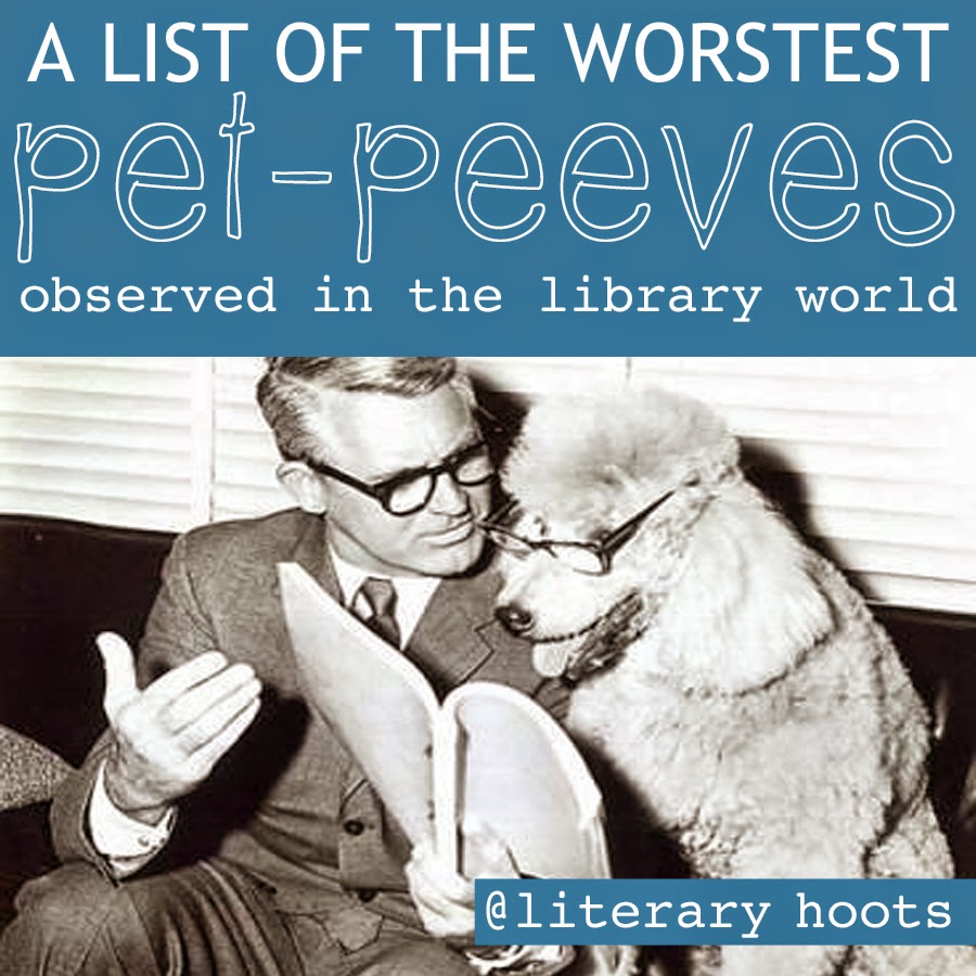 Literary Hoots Library PetPeeves