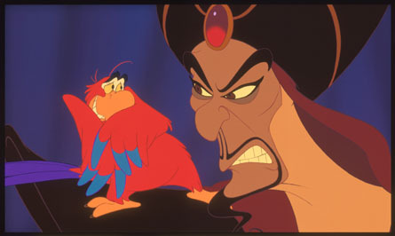 Aladdin Fighting Jafar