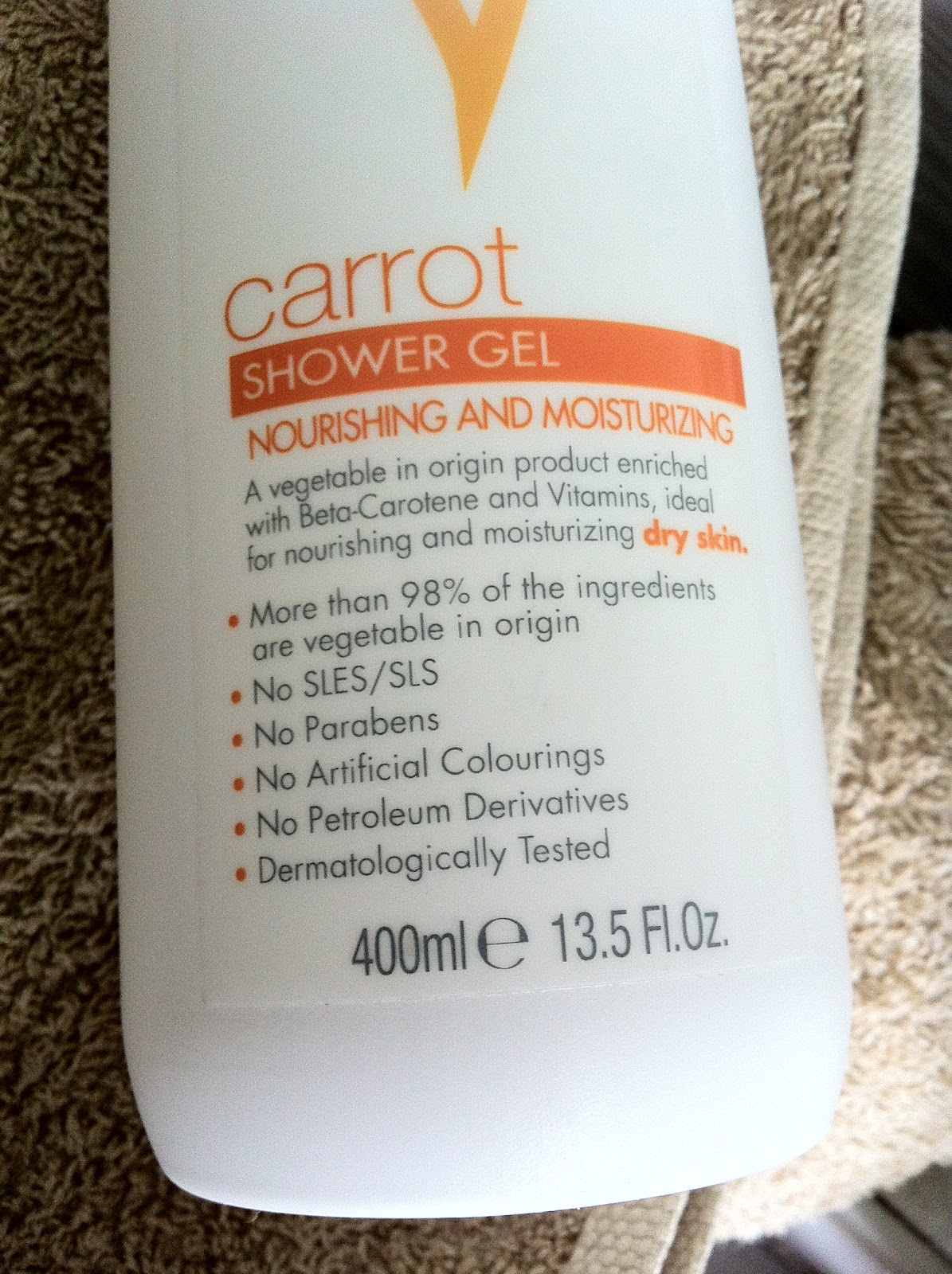 Monotheme Carrot Shower Gel Review Fashion Eggplant