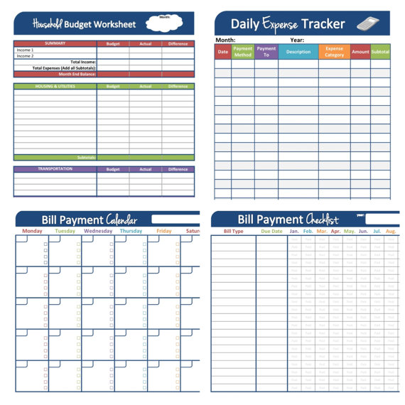 keeping track of my bills