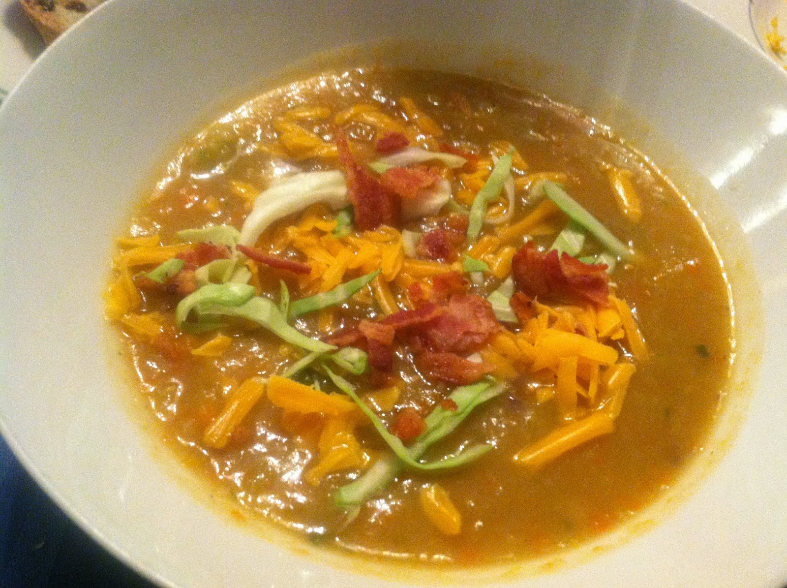 Cooking Chat Irish Potato Cabbage Soup with Bacon, Cheddar and Guinness