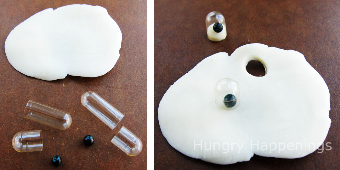 Add Edible Googly Eyes to your Modeling Chocolate