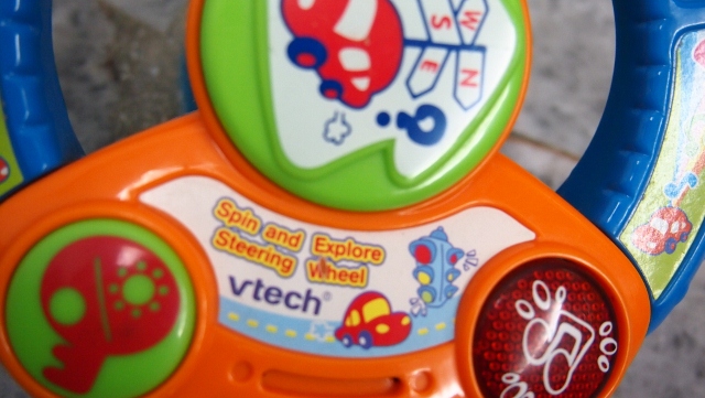 vtech spin and explore steering wheel