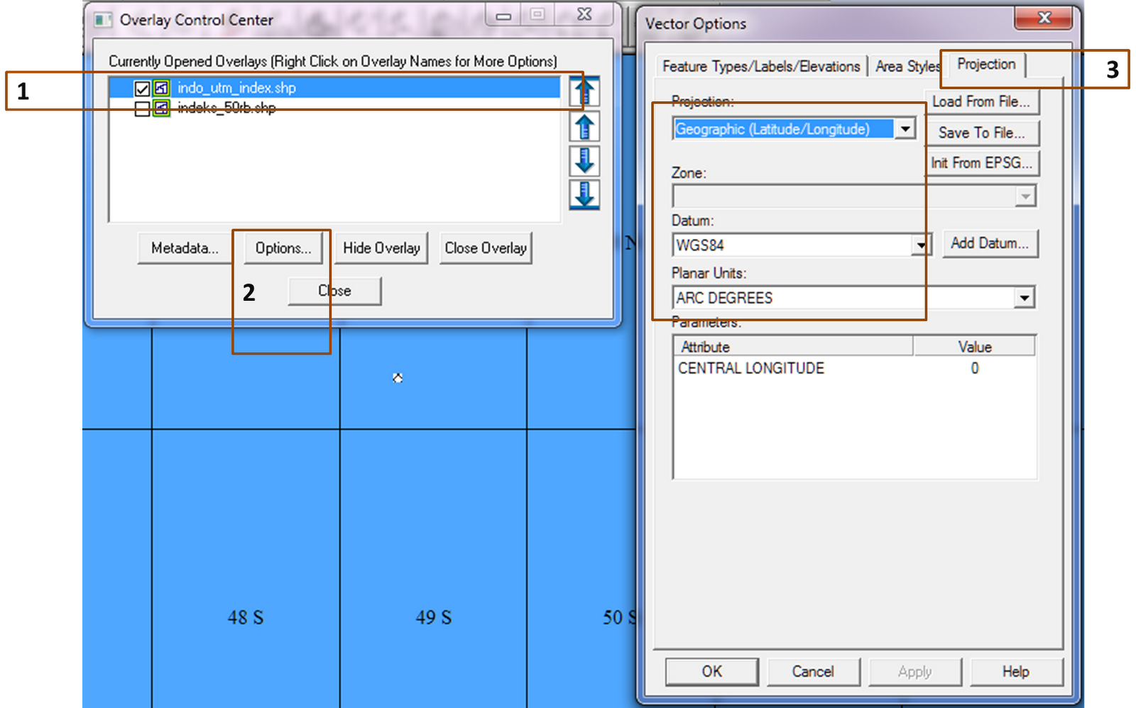Coordinate Converter Tool Global Mapper Global Mapper Indonesia