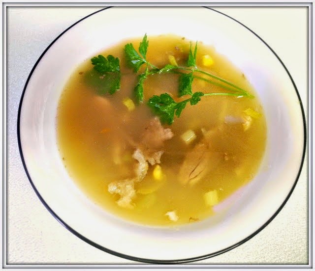 Chicken and Sweet Corn Soup Donna Hay