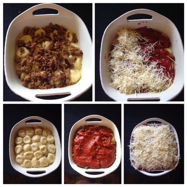 Crazy for Cookies and more Ravioli Deep Dish Lasagna