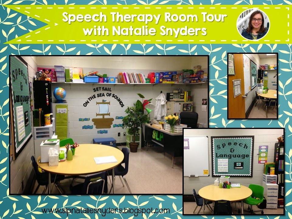 A Peek Into My Speech Therapy Room