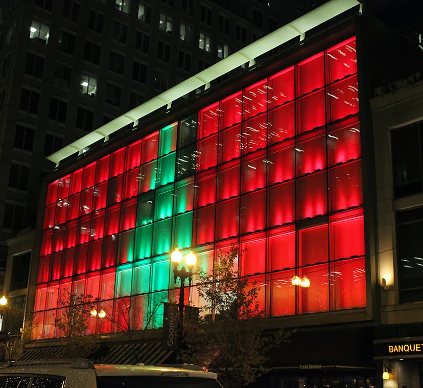 architecturechicago plus chicago christmas tree lighting night 2013