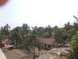 Arnala Fort village outside the Fort complex as seen from Rampart of Fort.