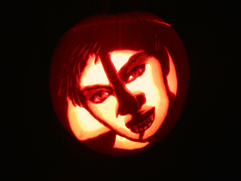 Critical Kpop Boyfriend 'Witch' Pumpkin Carving