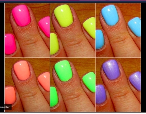 1. Ombre Nail Polish Ideas with Three Colors - wide 4