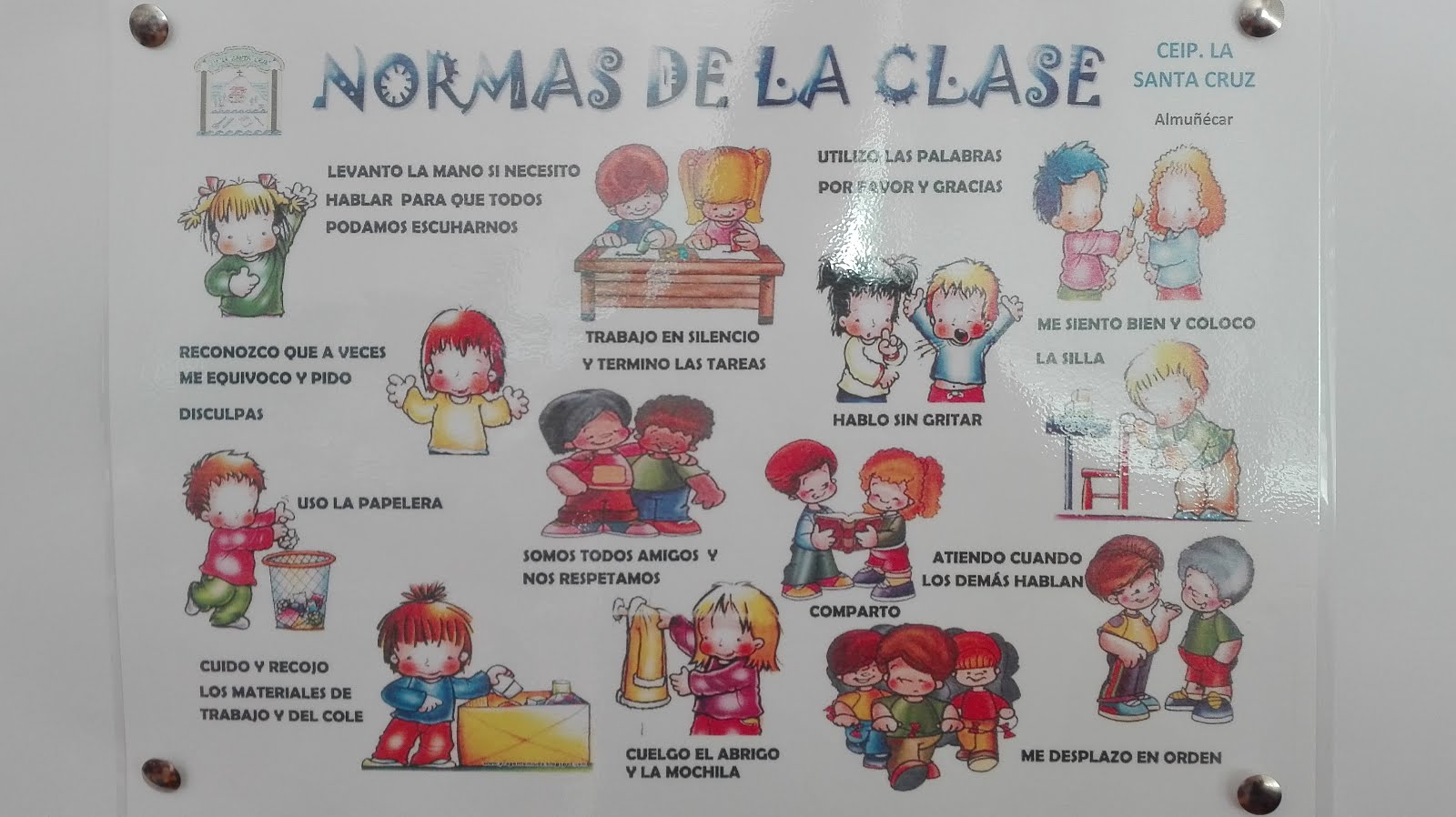 NORMAS DE CLASE