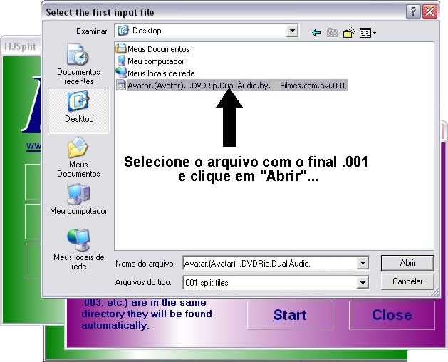 Como Juntar Arquivos .001? Download Filmes Grátis Imagem+2 Como Juntar Arquivos .001? Download Filmes Grátis
