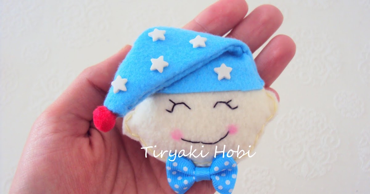 ♥ Tiryaki Hobi ♥ Keçe bebek şekeri / Uykucu bebek