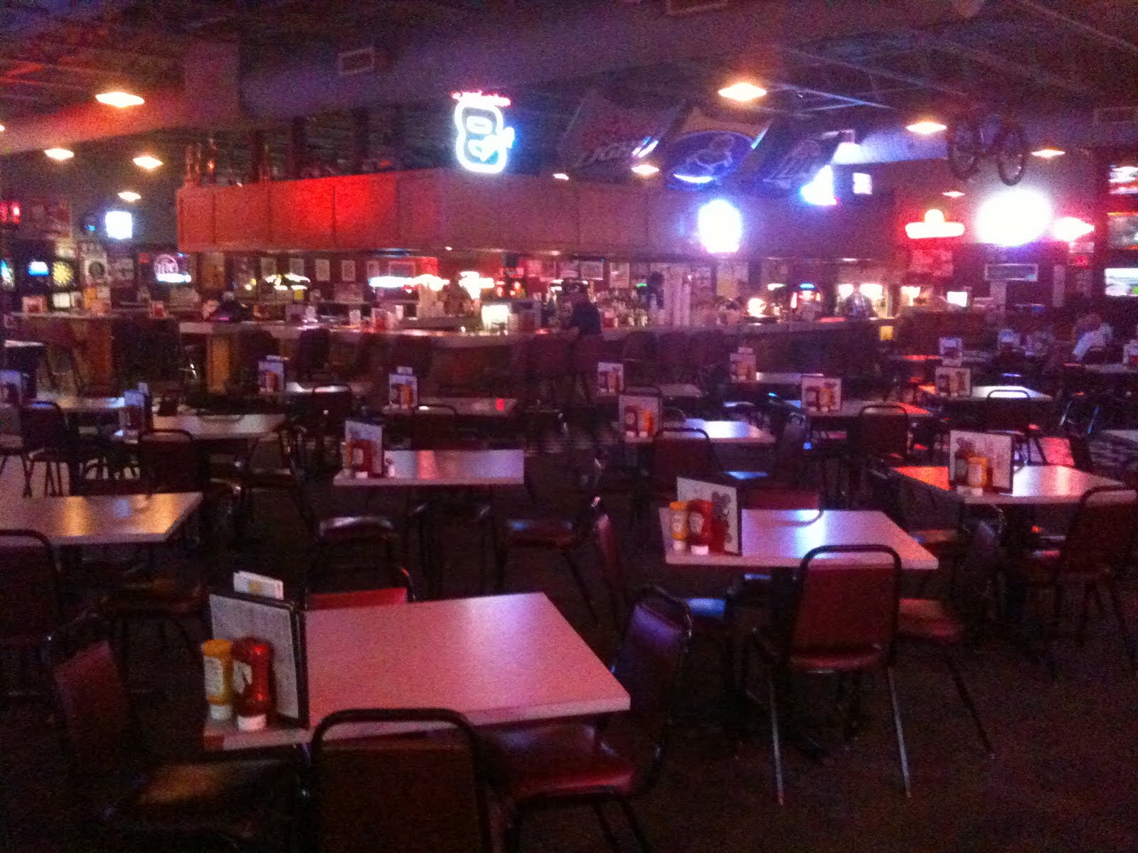 Eat Like a Champion Risky's Sports Bar & Grill Taking Care of Business!!!