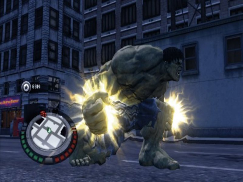 The Incredible Hulk Game Screenshot