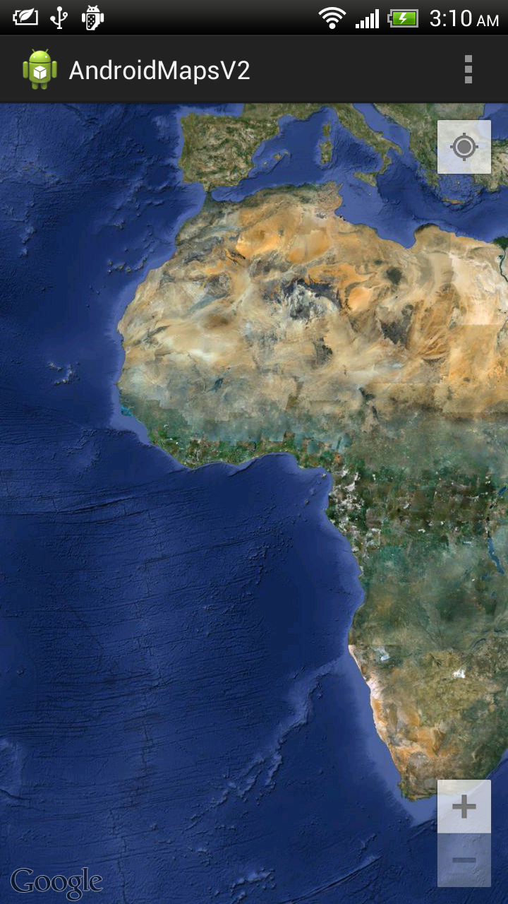 android er set map type of googlemap