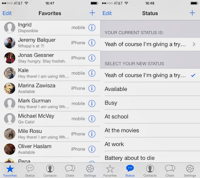WhatsApp iOS 7 Gets Updated With New Design, Broadcast Lists And More