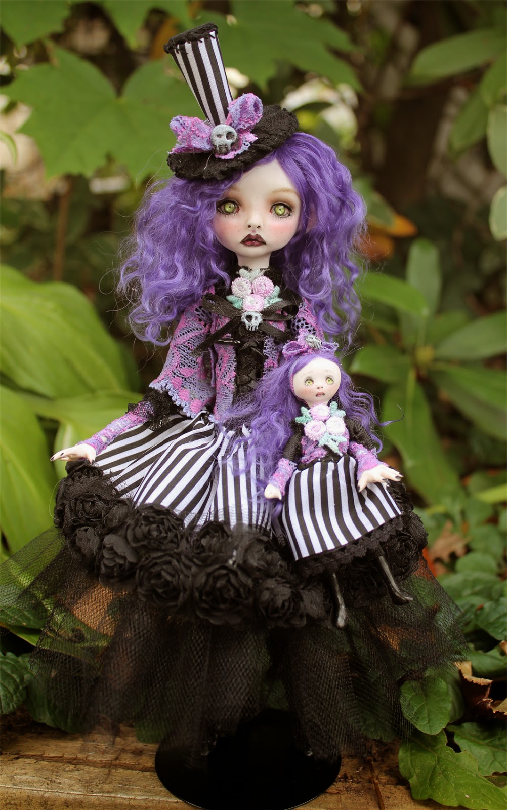 gothic doll clothes