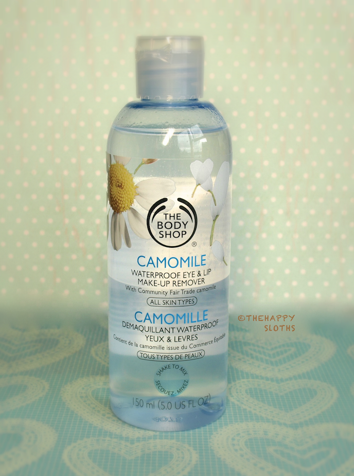 Camomile Waterproof Eye & Lip Make-up Remover ($15.50):
