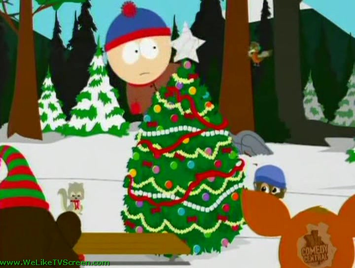We Like Tv Screen South Park 08x14 Woodland Critter Christmas