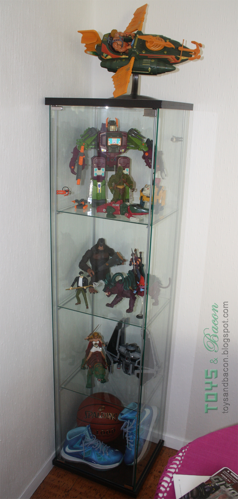 Toys And Bacon Displaying A Collection