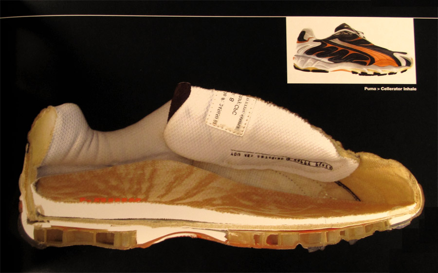 puma water cube series brown