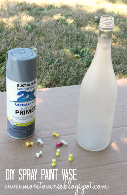 DIY spray paint bottle