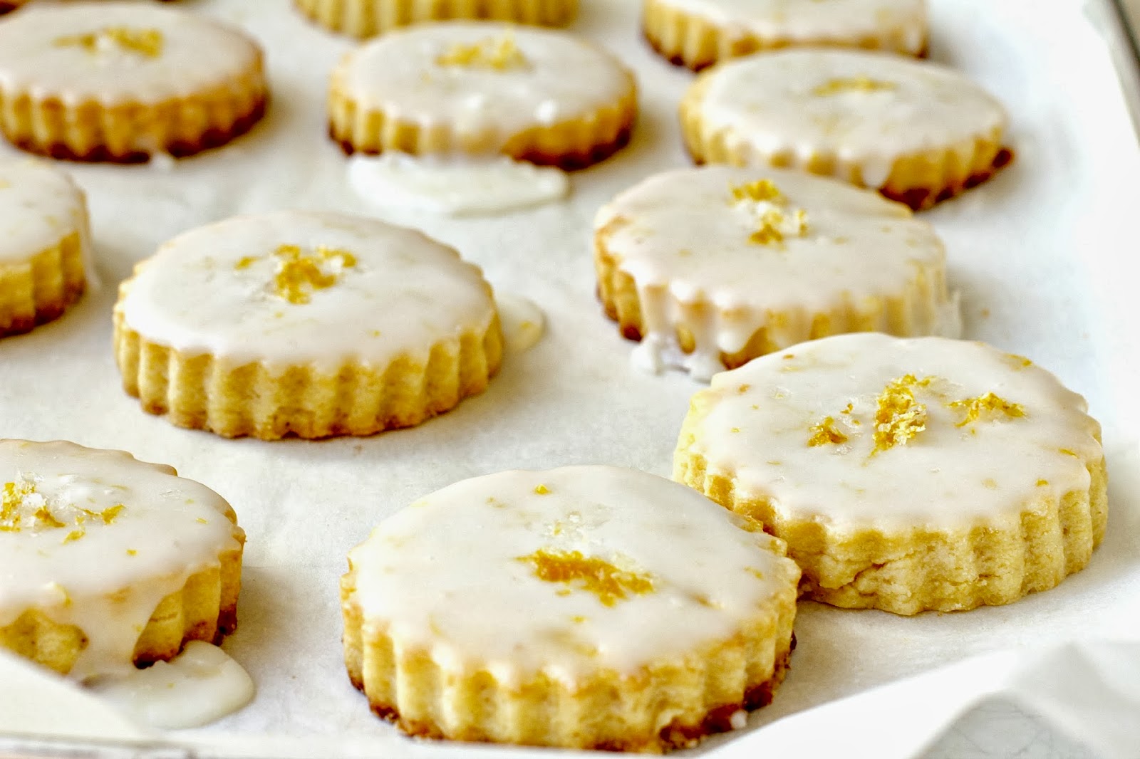 Milk and Honey Lemon Cookies with LemonSalt Sprinkle