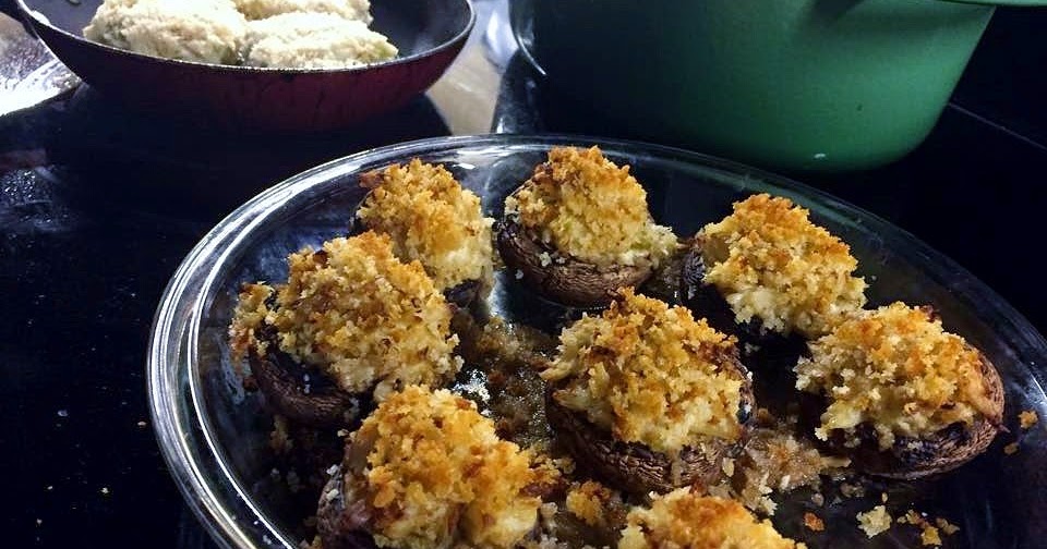What's For Dinner Tonight Ladies? *RECIPES* Valerie's Crab Cake Stuffed Mushrooms