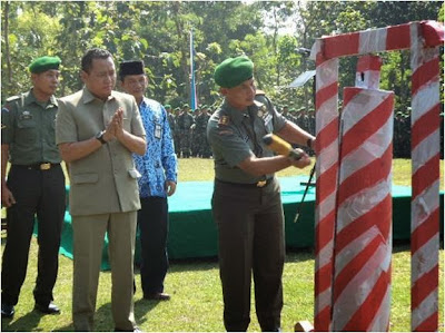 UPACARA PENUTUPAN TMMD SENGKUYUNG DI DESA JEKANI KEC. MONDOKAN