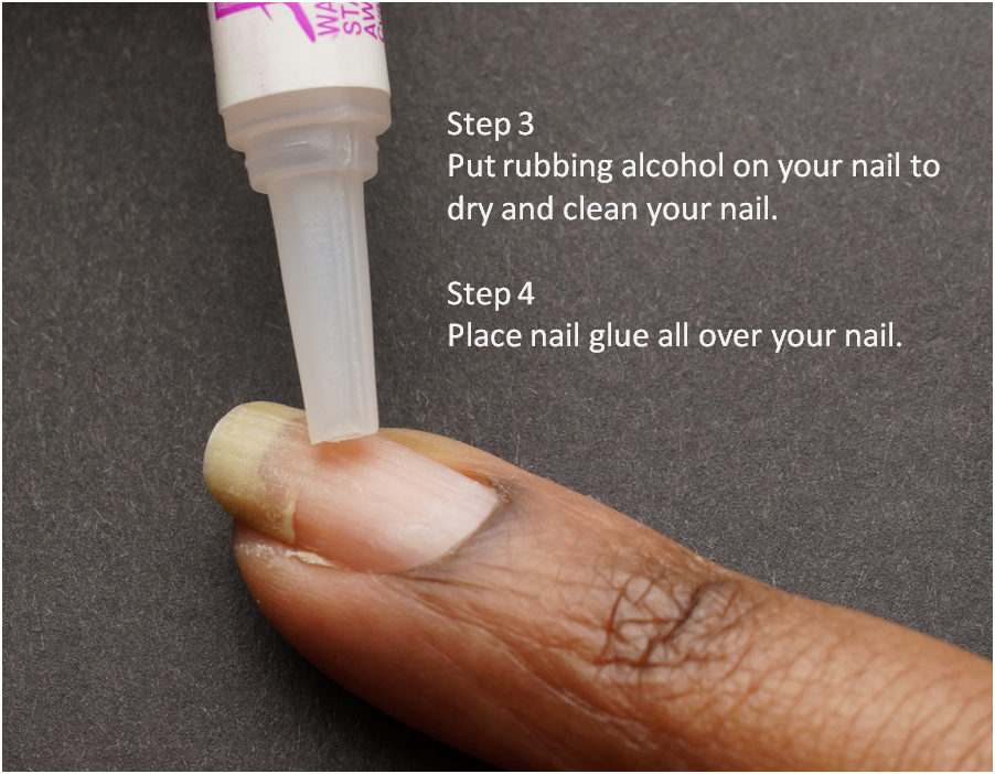 The Nail Polish Shark Fixing a Cracked Nail