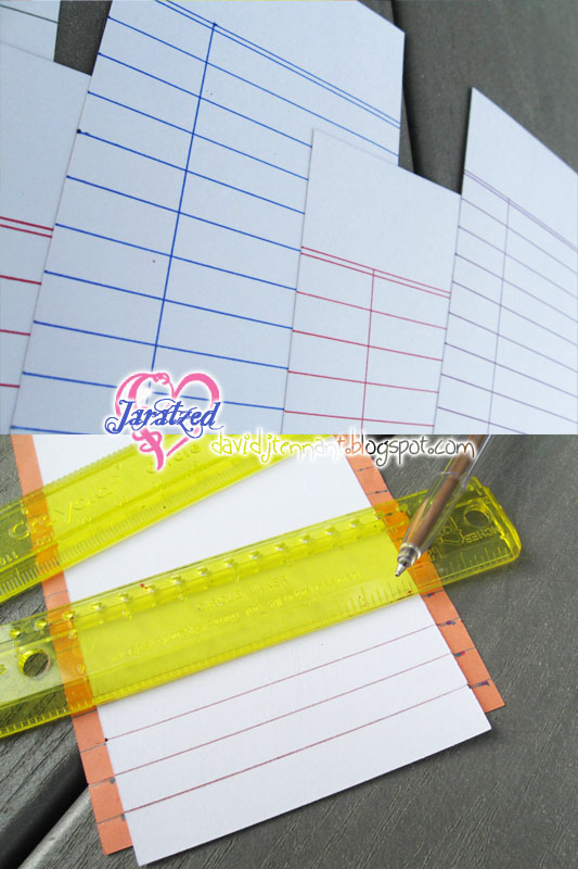 Dreams... DIY Library Cards