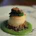 Pan-Roasted Maine Jumbo Scallops with Morel Mushrooms and Asparagus Purée