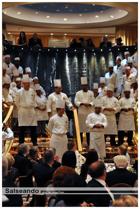 Salseando en la cocina: un tour por las cocinas del brilliance of ...